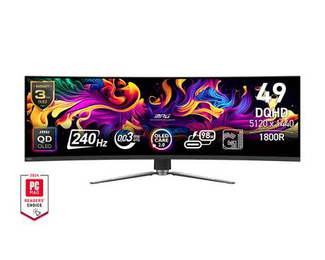 MPG 491CQPX QD-OLED | MSI Monitor Gaming - MSI e-Shop | Ufficiale MSI Italia
