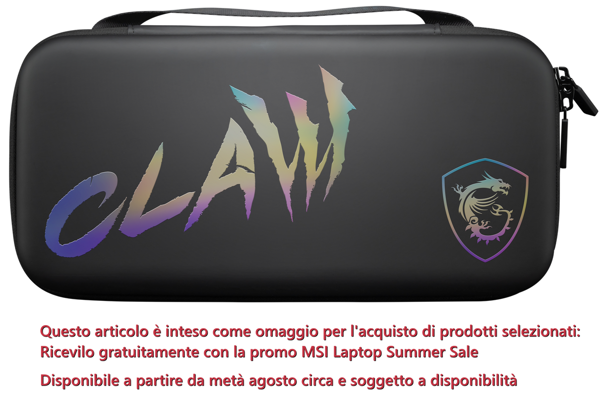 MSI Claw Travel Case II | Incluso in Bundle omaggio