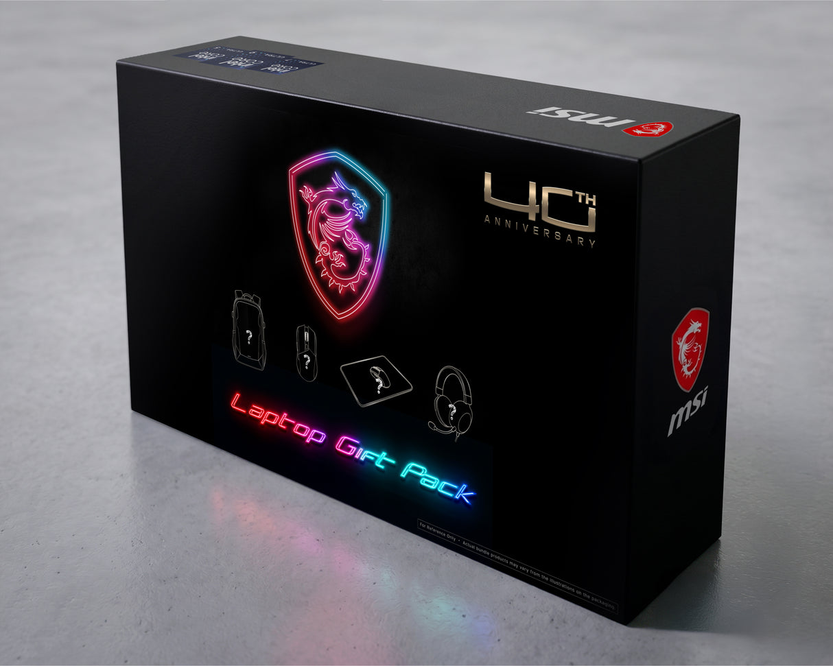 MSI 40th Anniversary MAX Pack | Incluso in Bundle omaggio