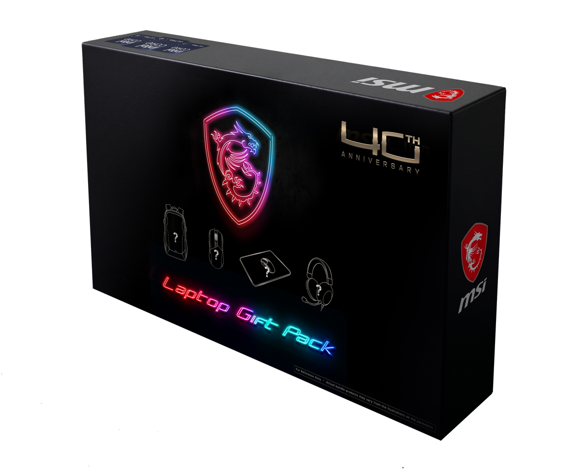 MSI 40th Anniversary Essential Pack | Incluso in Bundle omaggio