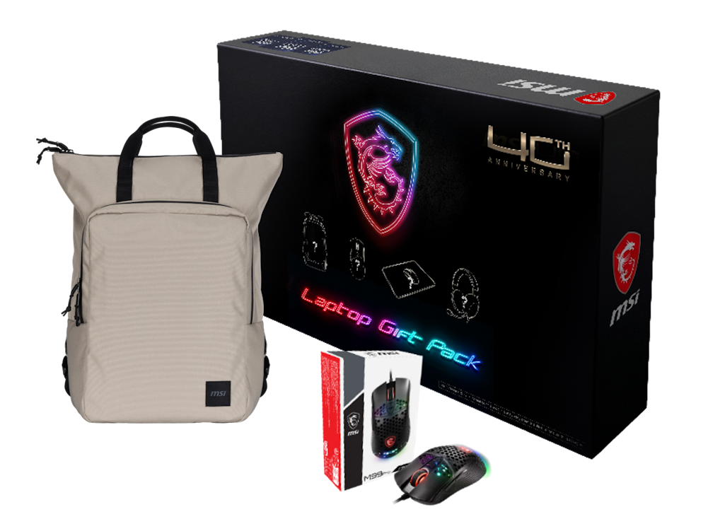 MSI 40th Anniversary Essential Pack | Incluso in Bundle omaggio