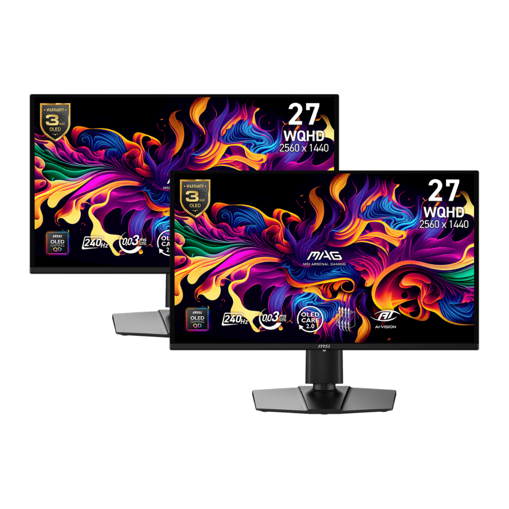 MAG 274QP QD-OLED X24 - Pack da 2
