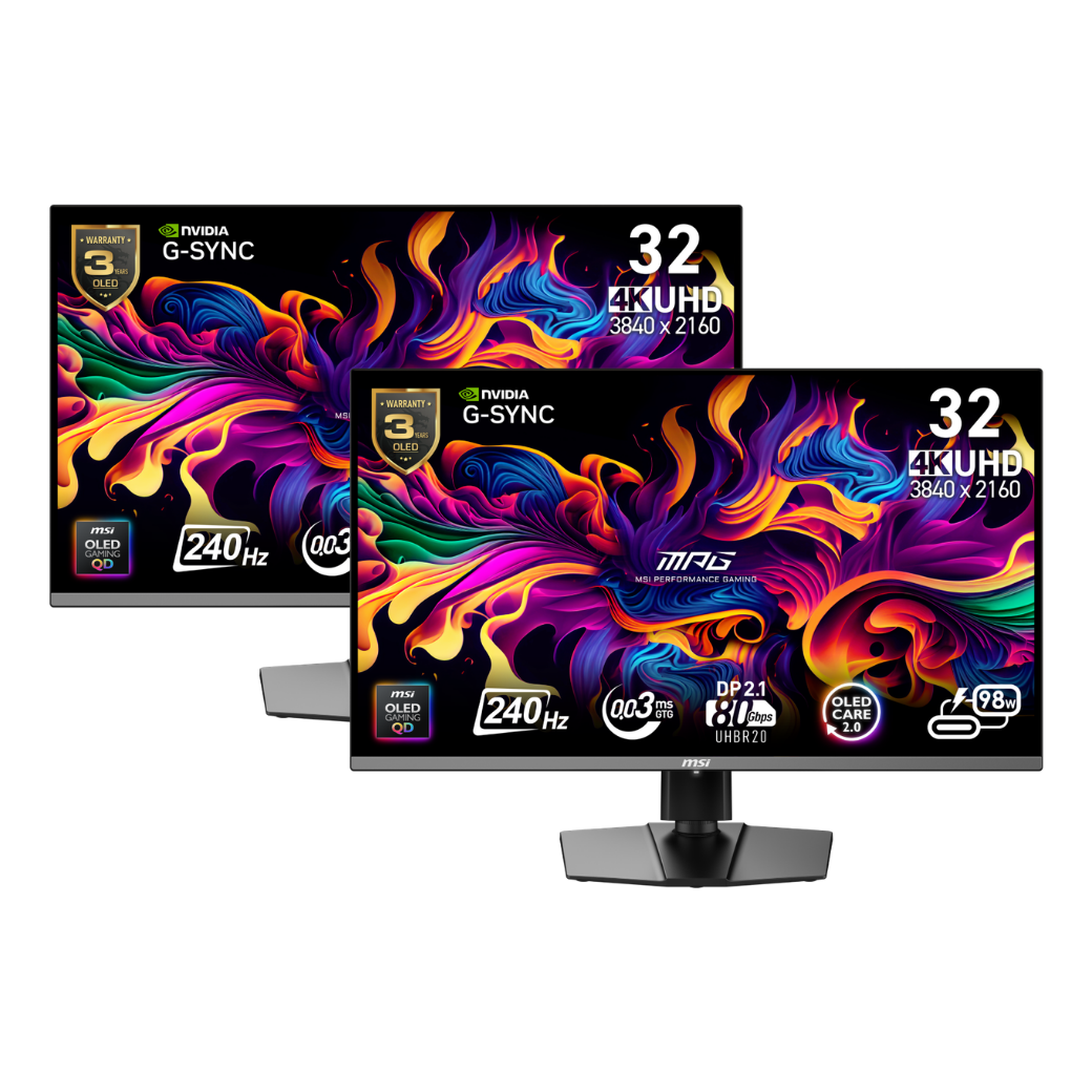 MPG 322URX QD-OLED - Pack da 2