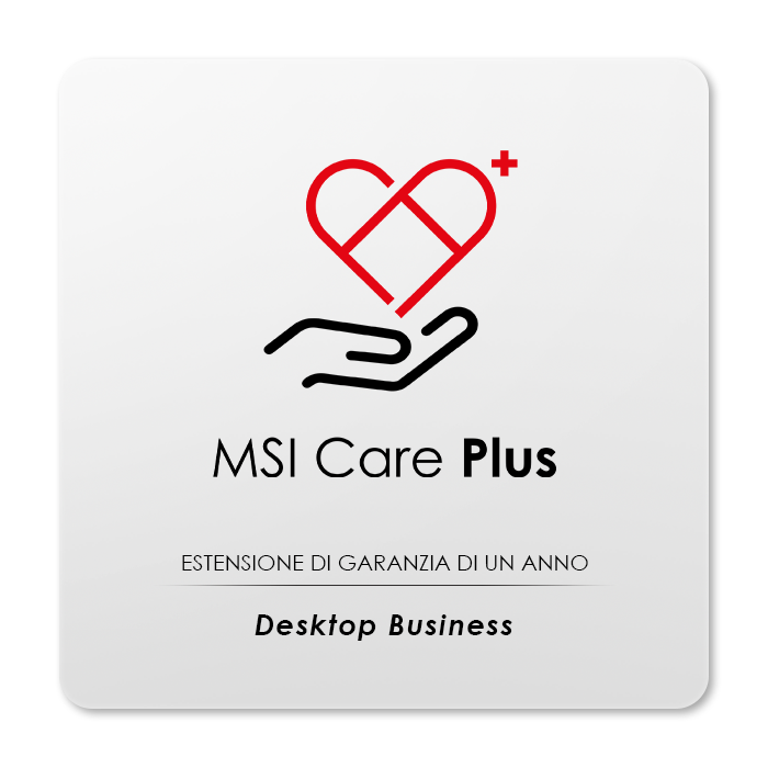 1YR Warranty Extension Pro Desktop - MSI e-Shop | Ufficiale MSI Italia