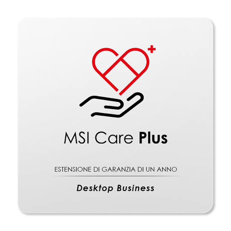 1YR Warranty Extension Pro Desktop - MSI e-Shop | Ufficiale MSI Italia