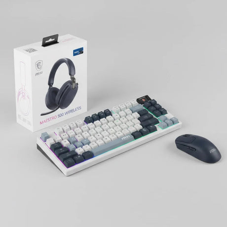 FORGE Gaming Kit con MSI Keyboard e Mouse Maestro NAVY