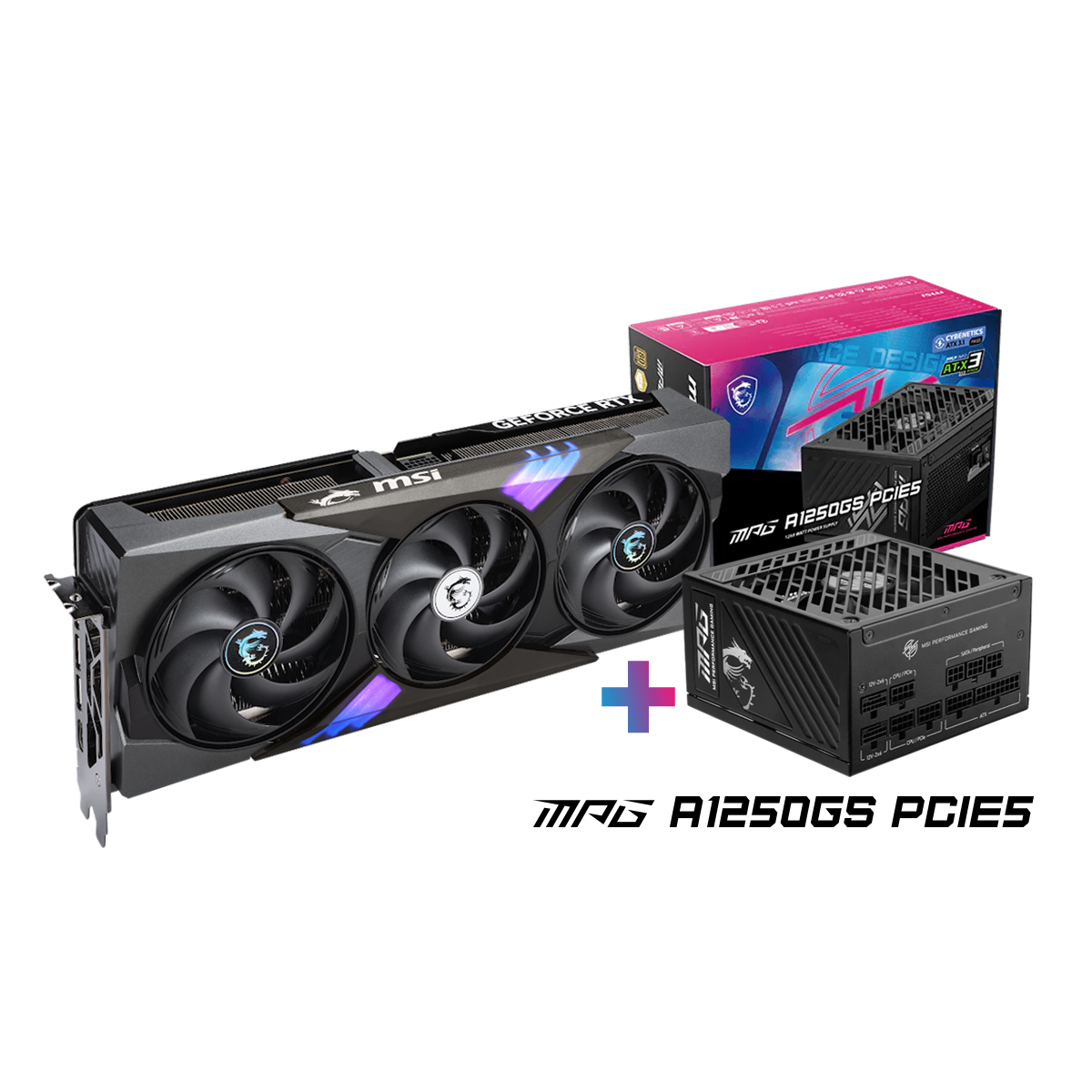 Bundle GeForce RTX 5080 16G GAMING TRIO + MAG A1250GL PCIE5