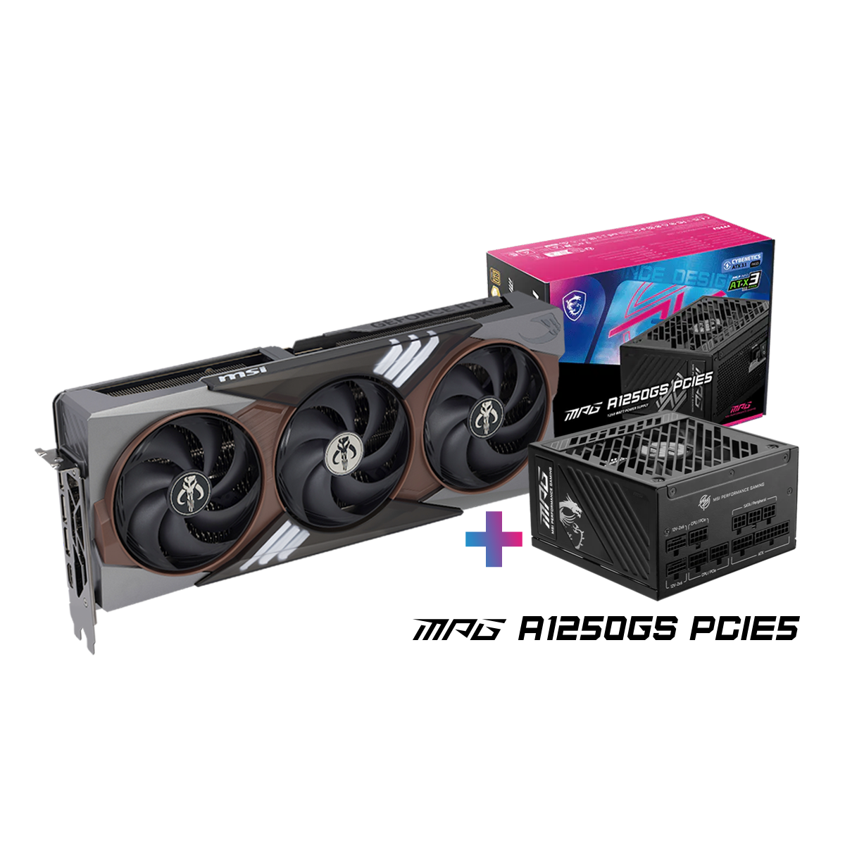 Bundle GeForce RTX 5080 16G The Mandalorian and Grogu Edition OC + MPG A1250GS PCIE5 in omaggio